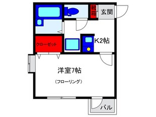 ＣＯＭＯＲＩＳＴＡＲ豊中の物件間取画像